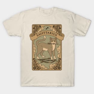 Sagittarius - Cats Astrology T-Shirt